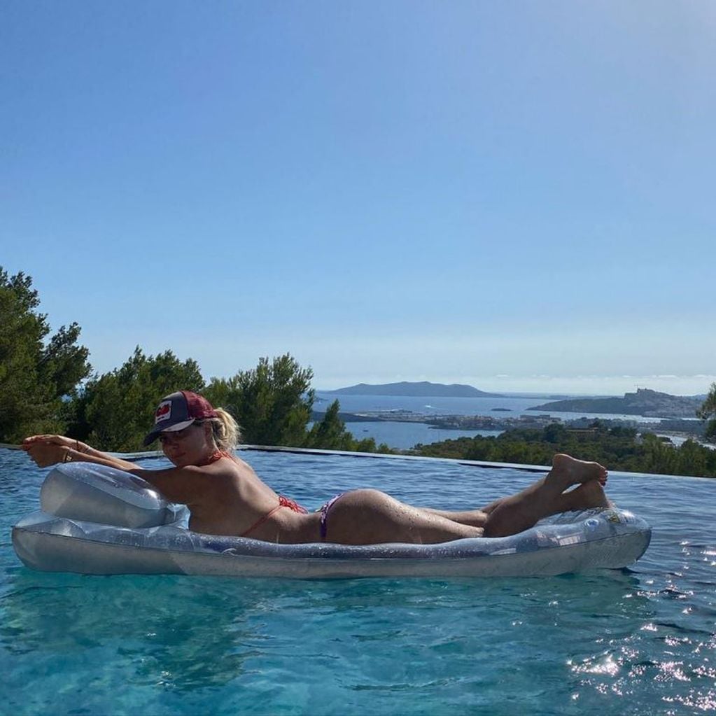 Vacaciones de Wanda Nara y Mauro Icardi en Ibiza (Foto: Instagram)