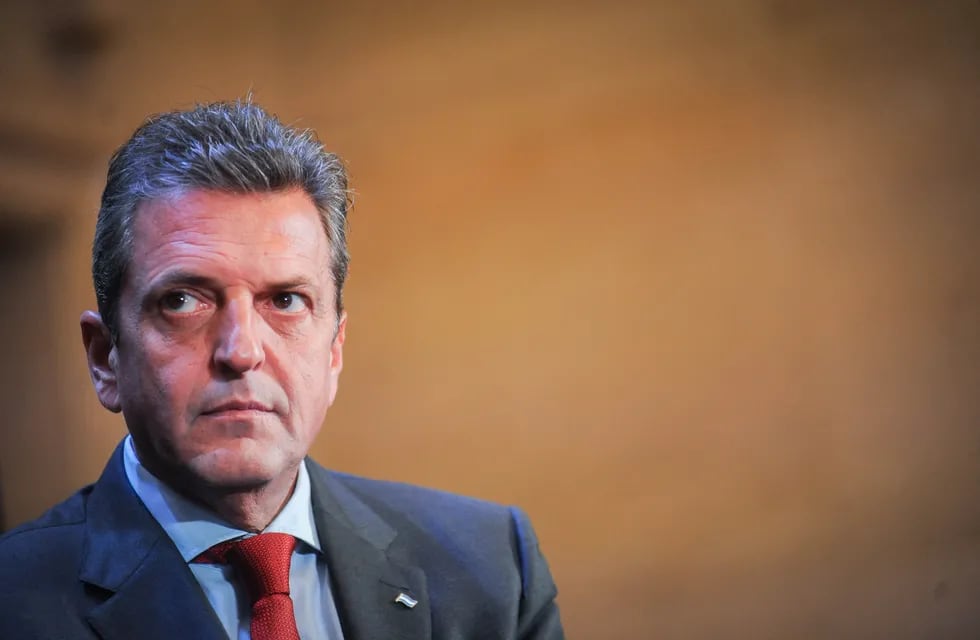 El ministro de Economía y candidato a presidente por el oficialismo, Sergio Massa. Foto: Federico López Claro
