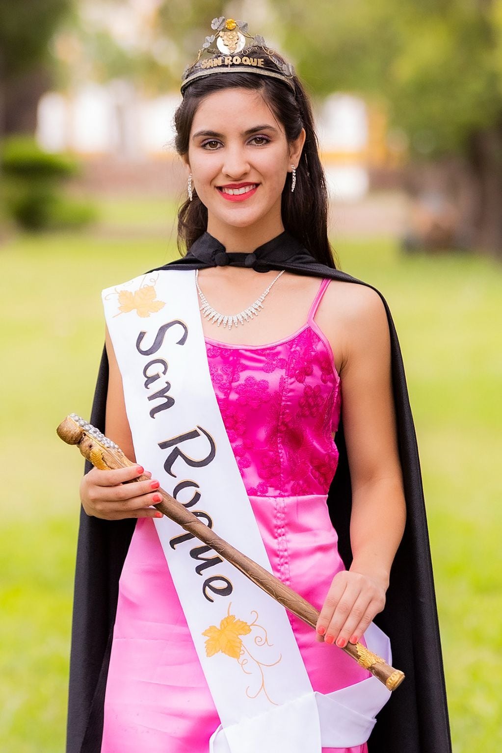 Ayelén Aguilar, reina del distrito de San Roque