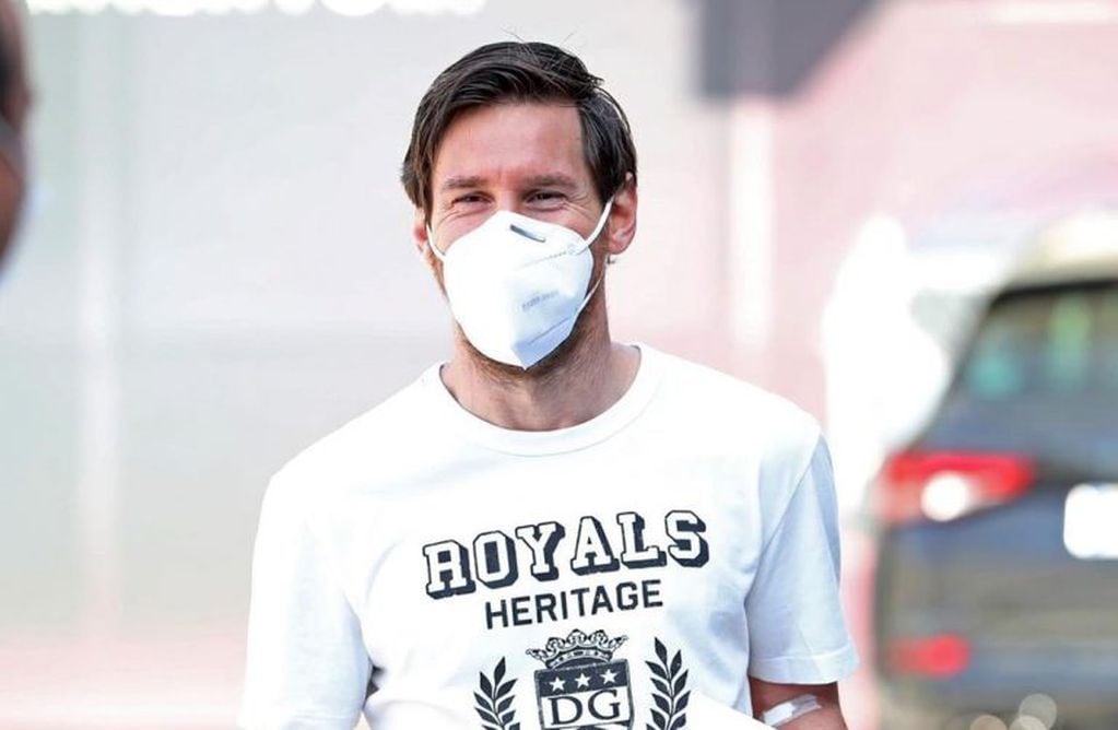 Lionel Messi dio negativo el test de coronavirus en Barcelona. (@leomessi)