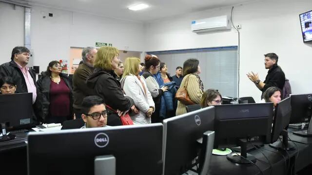 Vecinos recorrieron las instalaciones del Centro de Monitoreo