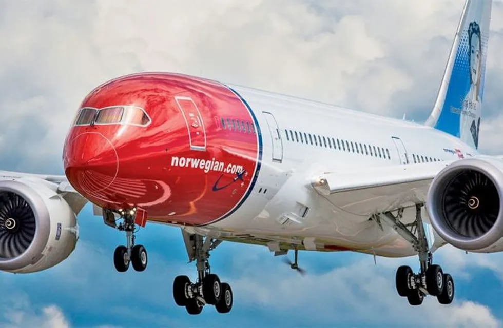 Avión de Norwegian.