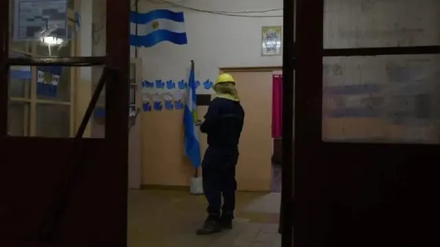 Pérdida de gas y evacuación en una escuela de Guaymallén