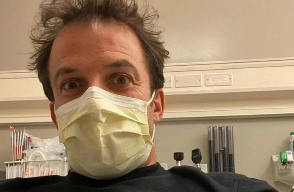 Alessandro del Piero en el hospital (Instagram)