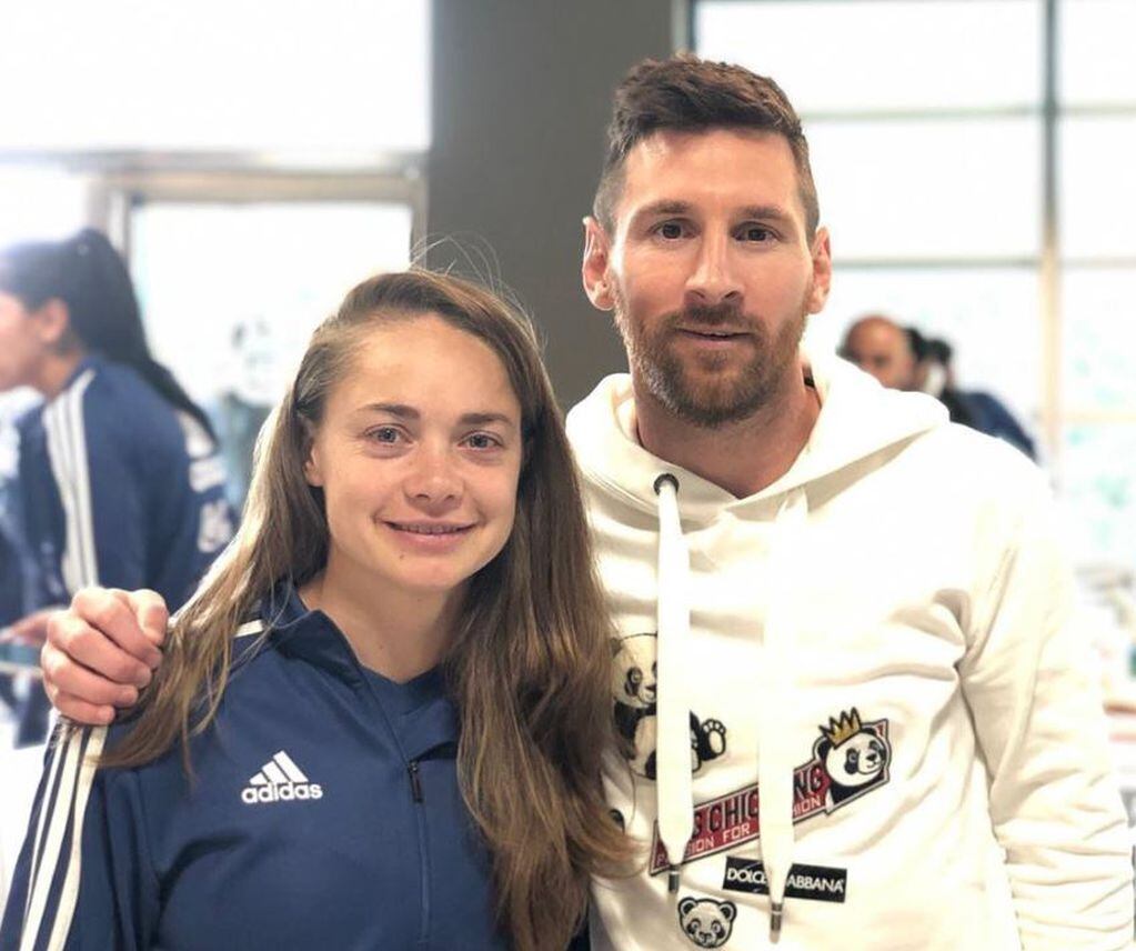 Estefanía Banini, futbolista de la Selección Argentina. /Gentileza Instagram