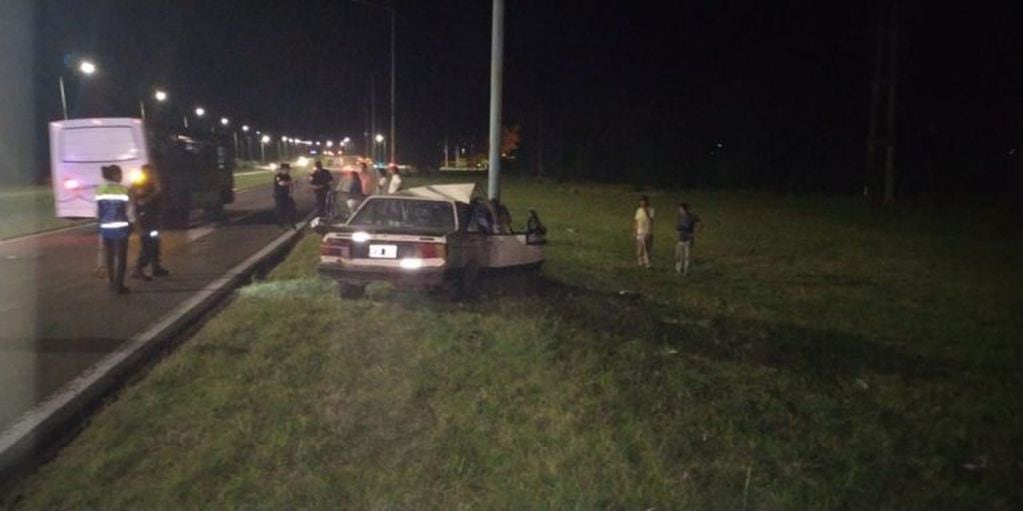 Accidente Acceso Sur
Crédito: Bomberos Gualeguaychú