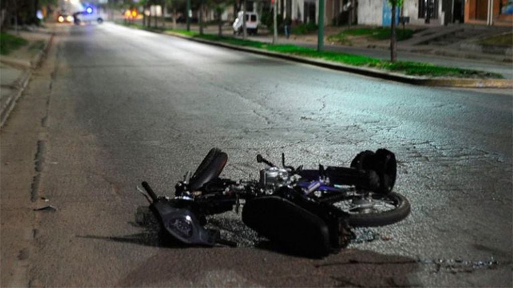 Dos accidentes en motocicletas se cobraron dos vidas