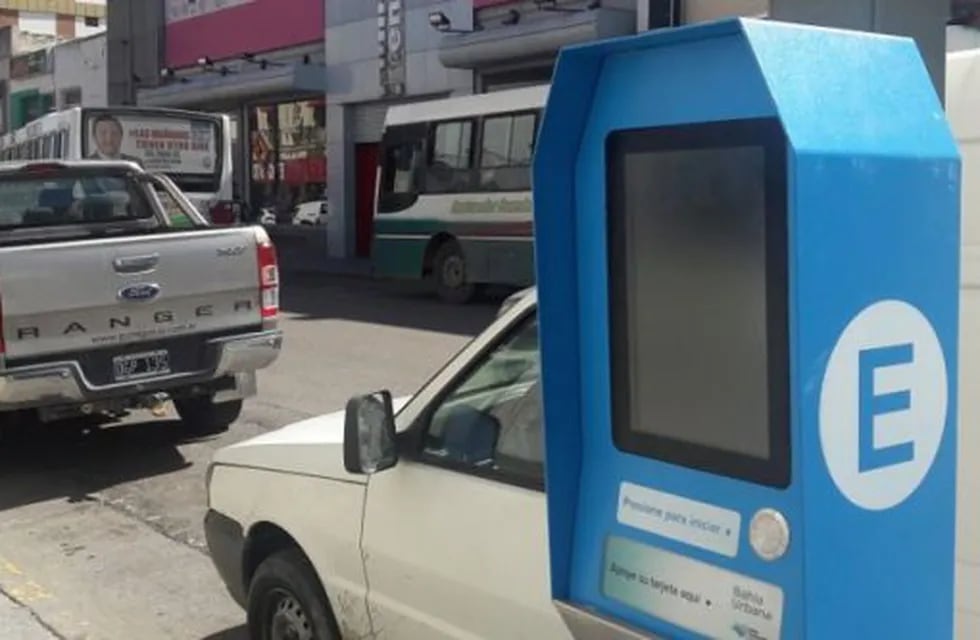 Estacionamiento medido en Bahía Blanca
