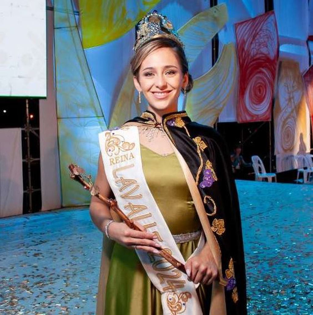 La candidata Paloma Oro (Lavalle).