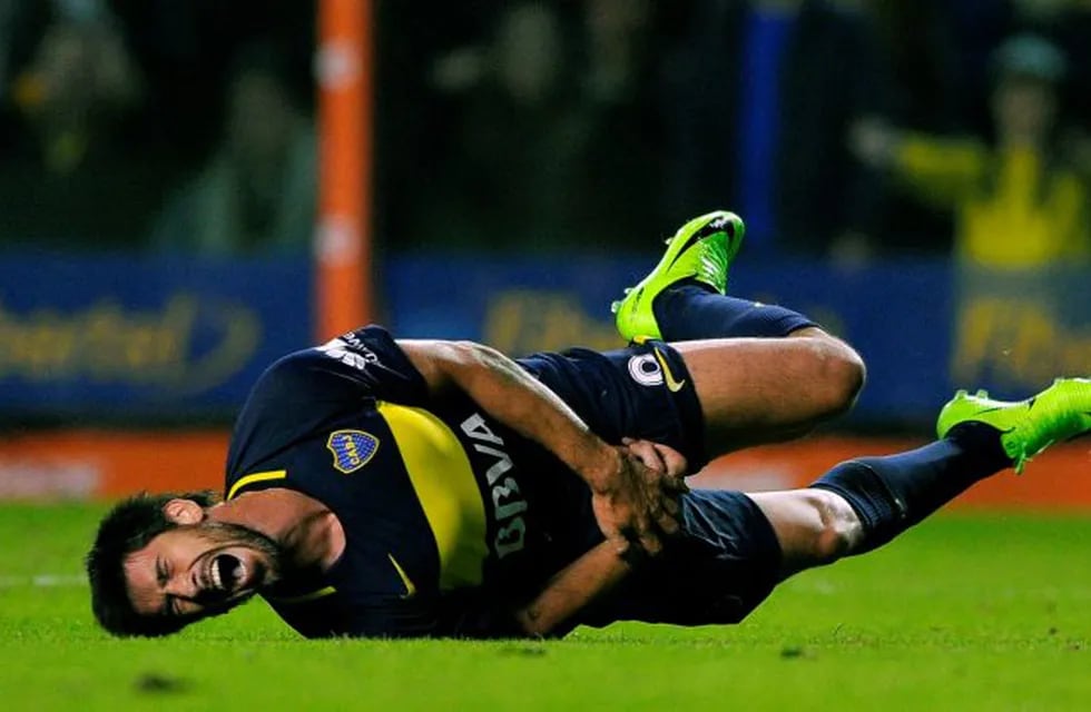 Pablo Pérez sufrió nuevamente una distensión en el músculo sóleo izquierdo. (Foto: AFP PHOTO / ALEJANDRO PAGNI)
