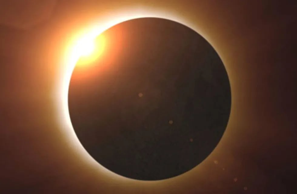 Eclipse solar: el mensaje falso que se viralizó en las redes sociales.