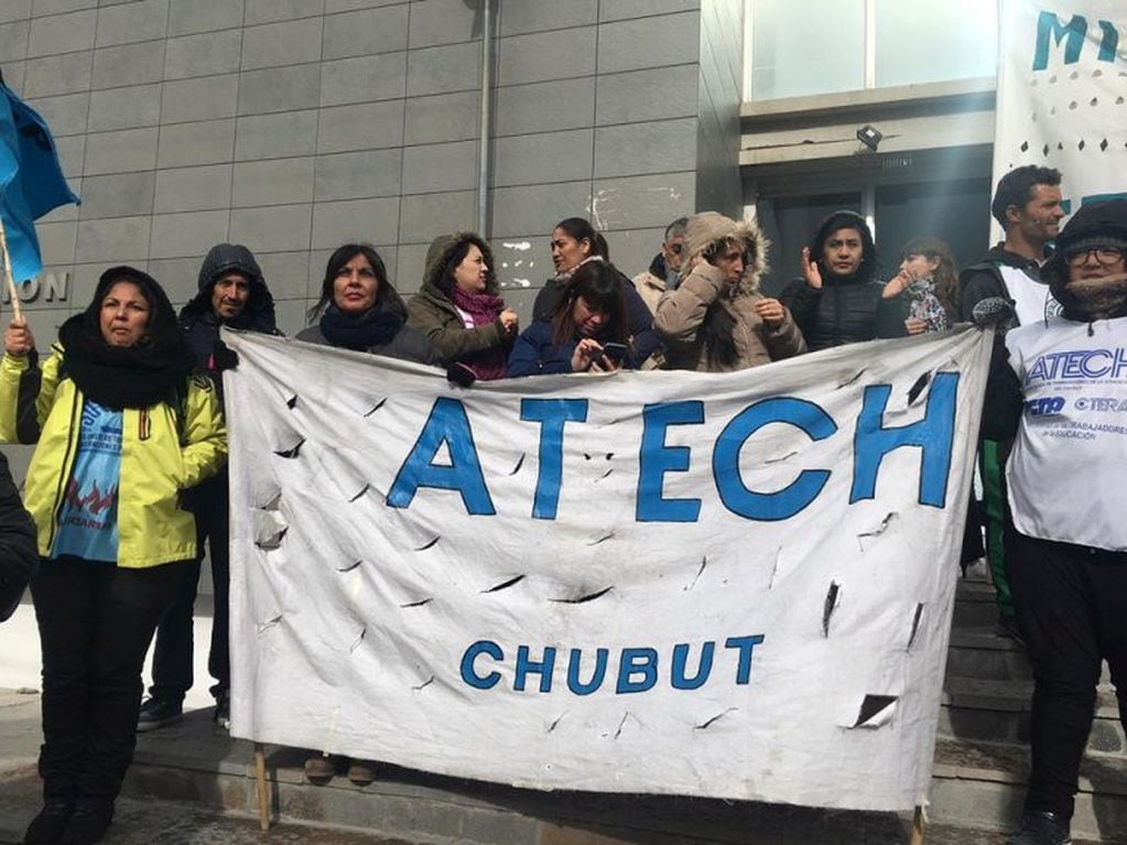 Manifestación de ATECH.