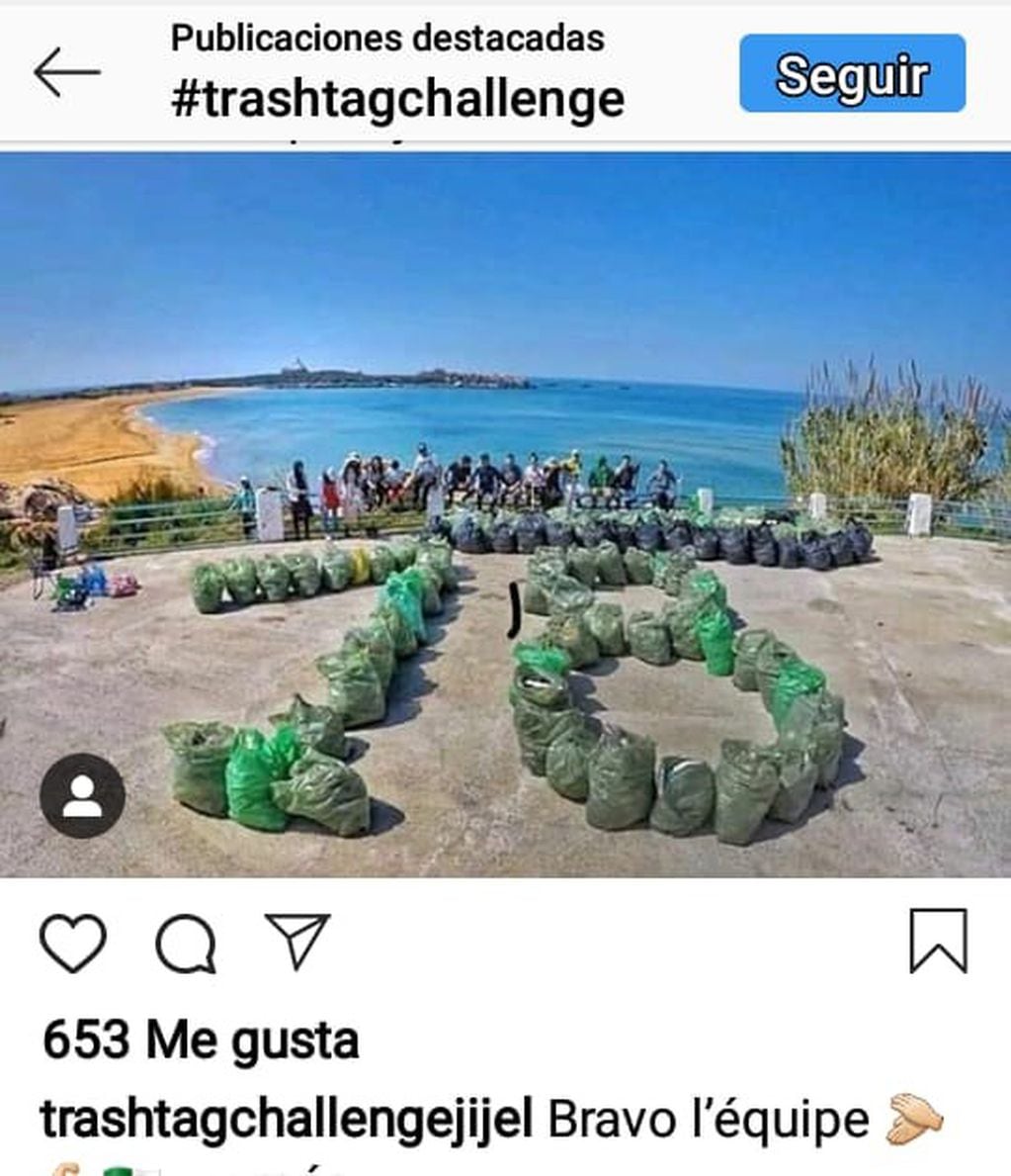 Trashtag Challenge
Crédito: Instagram