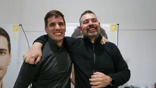 Leo Viotti y Germán Bottero festejan los resultados de las elecciones en Rafaea