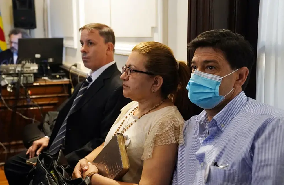 Los padres de Fernando Báez Sosa, en la sexta jornada del juicio por el asesinato de su hijo. Foto: Clarín