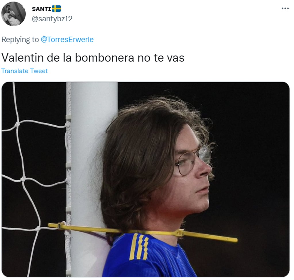 Los mejores memes de Valentín Torres Erwerle