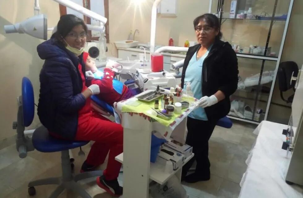 Odontólogos itinerantes recorren la provincia