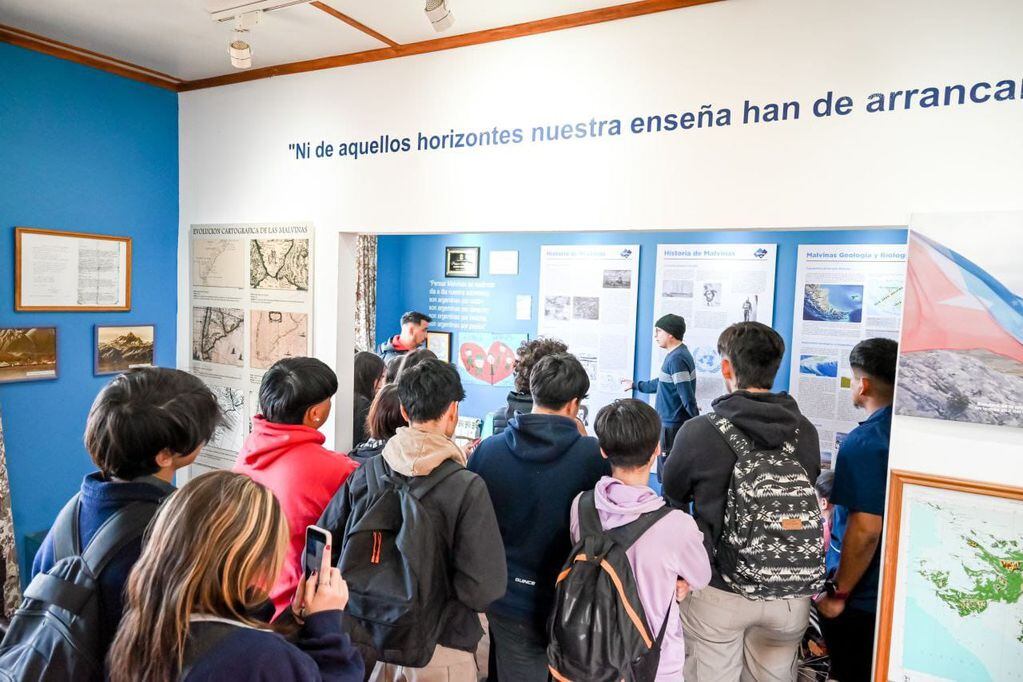 Ushuaia: el “Espacio Pensar Malvinas” tuvo un récord de visitas durante el 2023