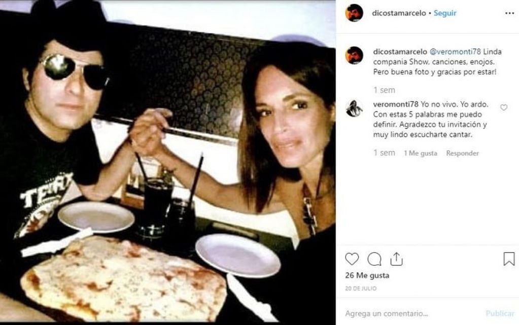 Marcelo Di Costa, el nuevo amor de Verónica Monti (Instagram)