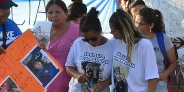 Marcha por el asesinato de Agustín Ávila en Guiñazú. (Javier Ferreyra / La Voz)