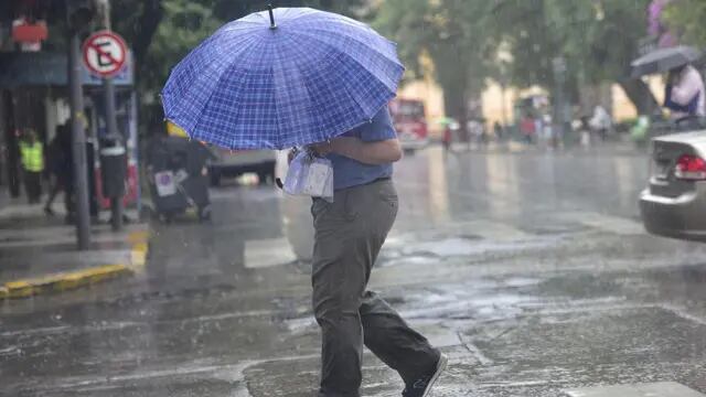 Alerta. Se esperan lluvias en algunas zonas de Córdoba. (La Voz / Archivo)