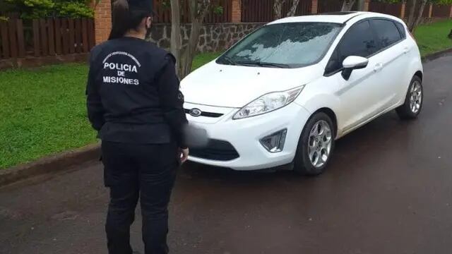 Hallaron un auto con pedido de secuestro bonaerense en Puerto Rico