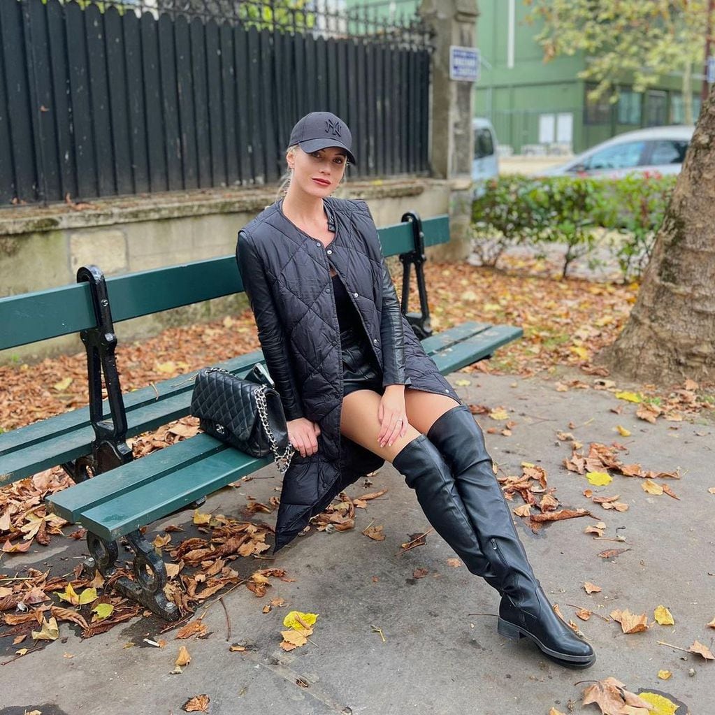 Daniela Christiansson, novia de Maxi López, está en París durante el escándalo de Wanda e Icardi.