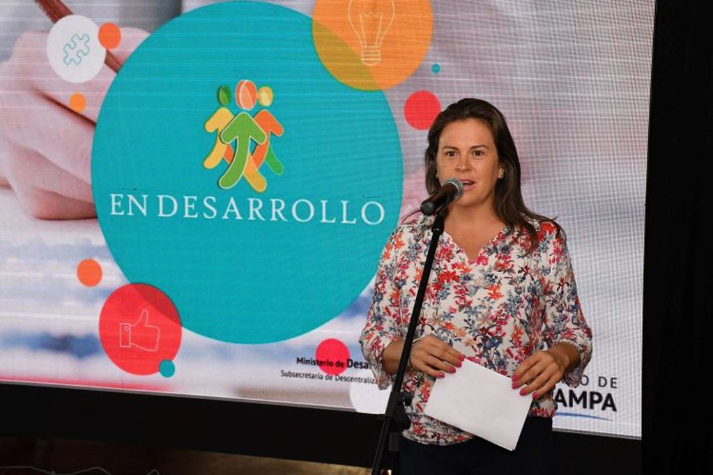 La ministra Fernanda Alonso (Gobierno de La Pampa)