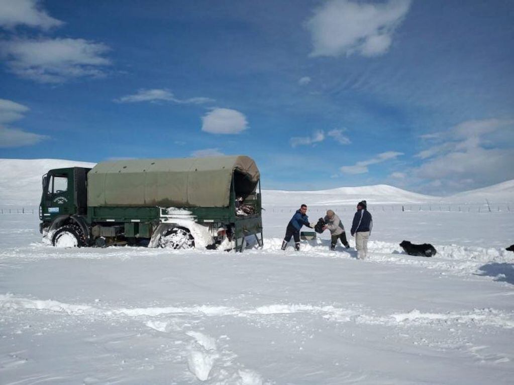 Las intensas nevadas afectaron a los productores.
