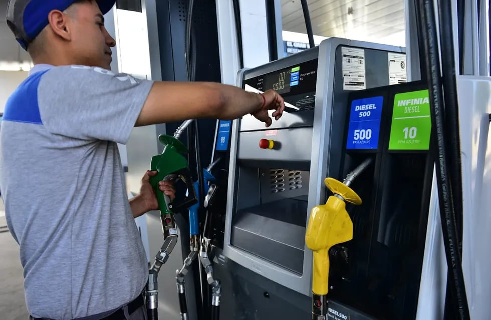 Córdoba: YPF aumentó sus combustibles. (José Gabriel Hernández / La Voz)