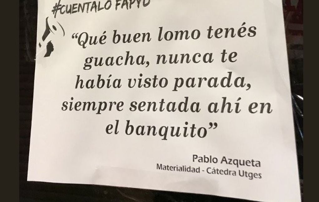 El docente Pablo Azqueta dijo desconocer las acusaciones. (Twitter)