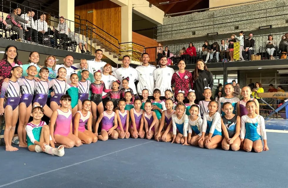 Vendimia Internacional de gimnasia artística en Mendoza.