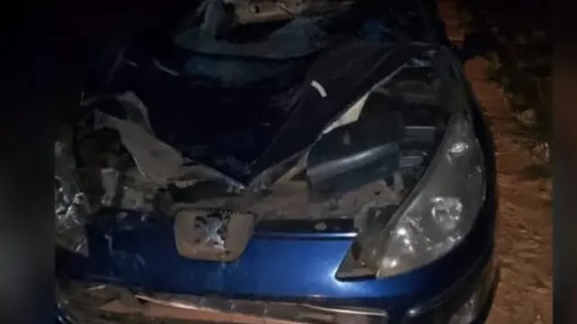 Familia eldoraense sufrió un accidente vial en Ituzaingó