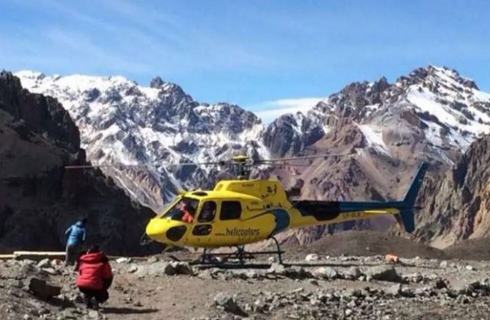 Rescataron a un joven andinista de tan solo 13 años a más de 5.000 metros de altura en el cerro Aconcagua.
