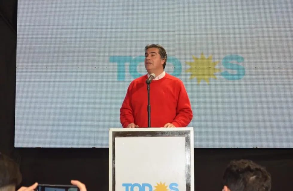 Capitanich destacó la jornada electoral en la provincia. (Prensa Frente Todos)