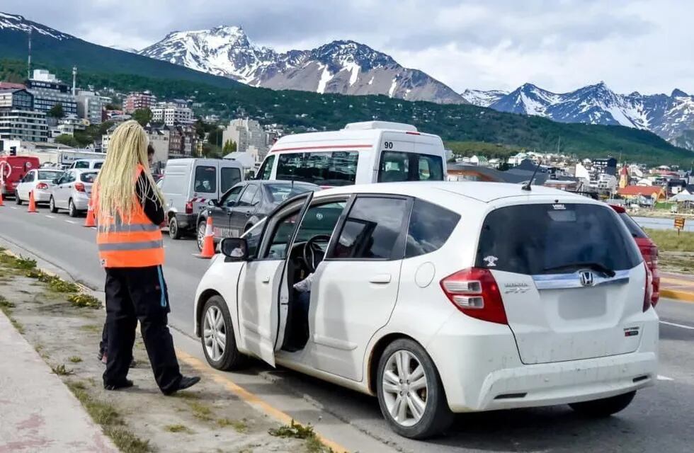 Ushuaia: controlan el transporte irregular