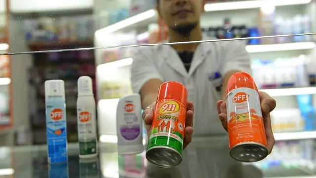 Repelentes de mosquitos en las farmacias