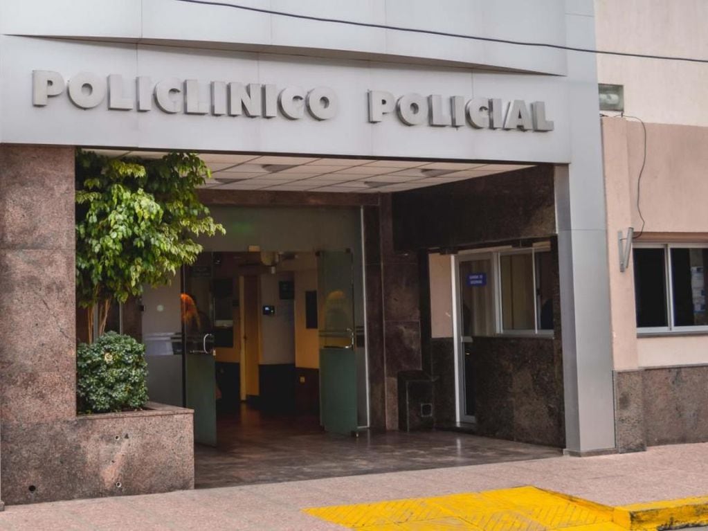 Policlínico Policial (La Voz/Archivo).