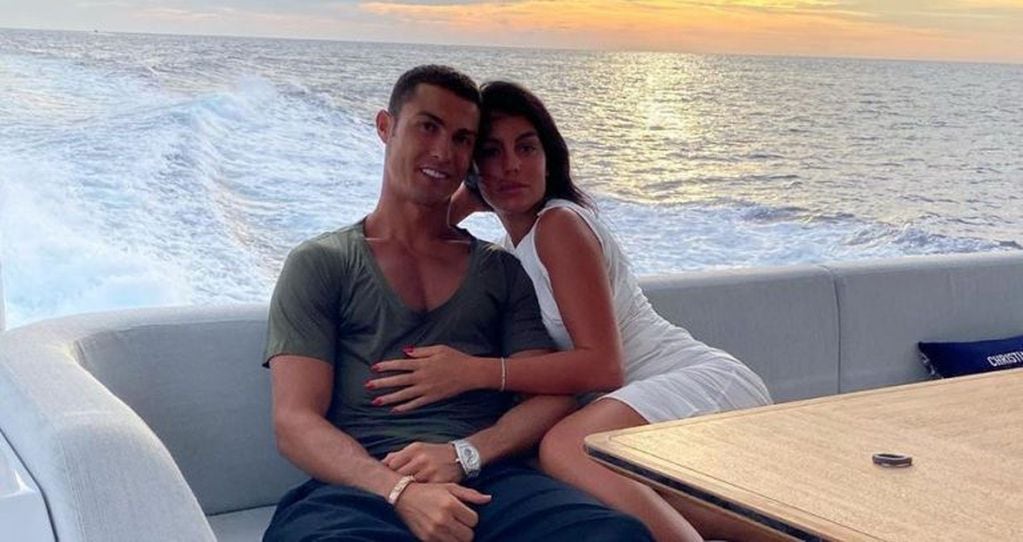 Georgina Rodríguez y Cristiano Ronaldo (Instagram)