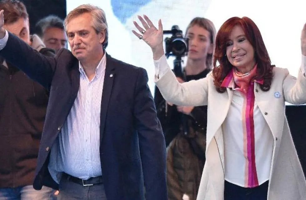 Alberto Fernández y Cristina Kirchner (Maracó Digital)
