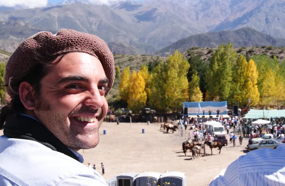 Federico Maza, el mendocino que quiere llegar a Buenos Aires a caballo.