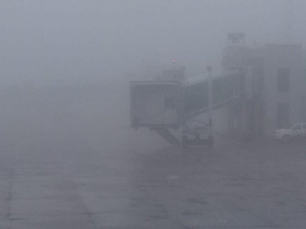 Niebla en el Aeropuerto.