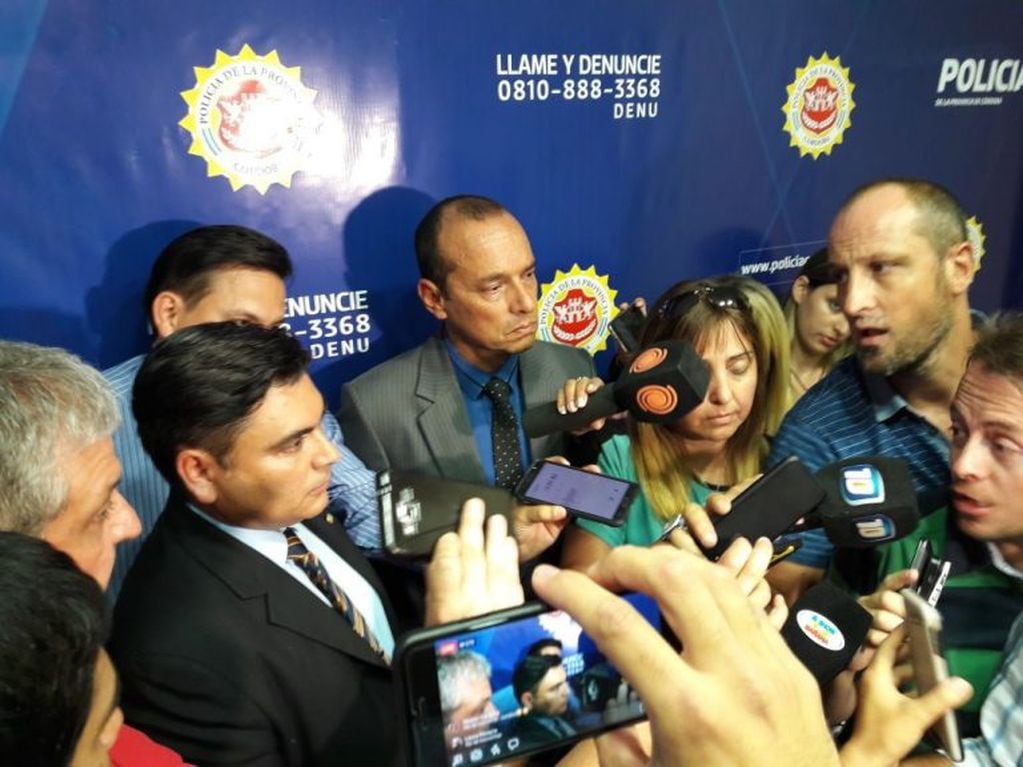 Conferencia de prensa balacera en Nueva Córdoba