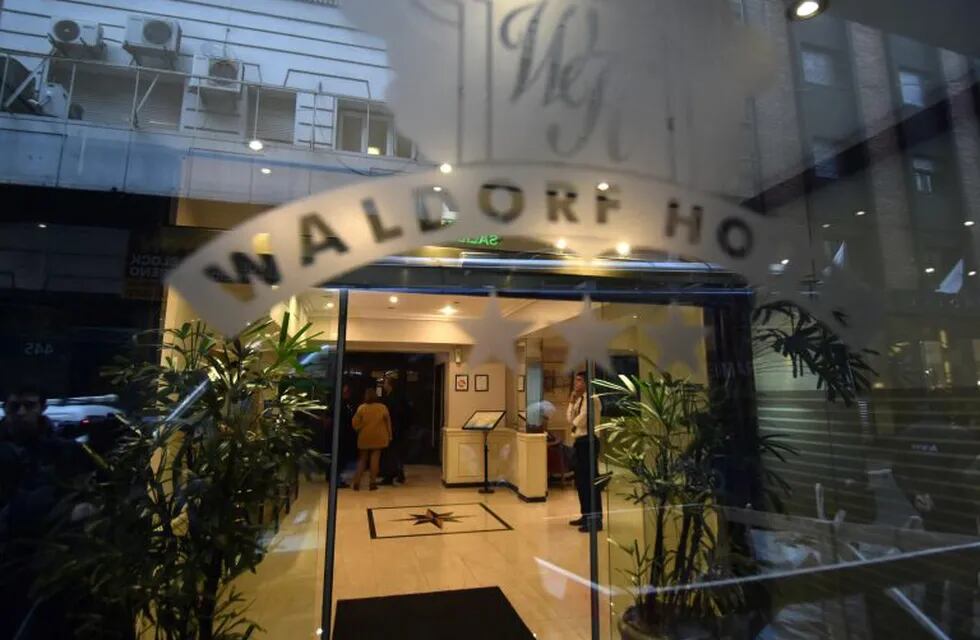 LA JUSTICIA ALLANÓ HOY LAS INSTALACIONES DEL HOTEL WALDORF, EN ESTA CAPITAL, EN EL MARCO DE UNA CAUSA CONTRA LA EX PRESIDENTA CRISTINA FERNÁNDEZ POR LAVADO DE DINERO. (DyN)