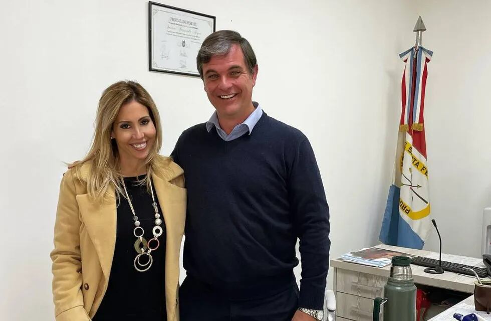 Romina Diez visitó la cabecera del departamento Belgrano en busca de fortalecer el proyecto político de La Libertad Avanza.