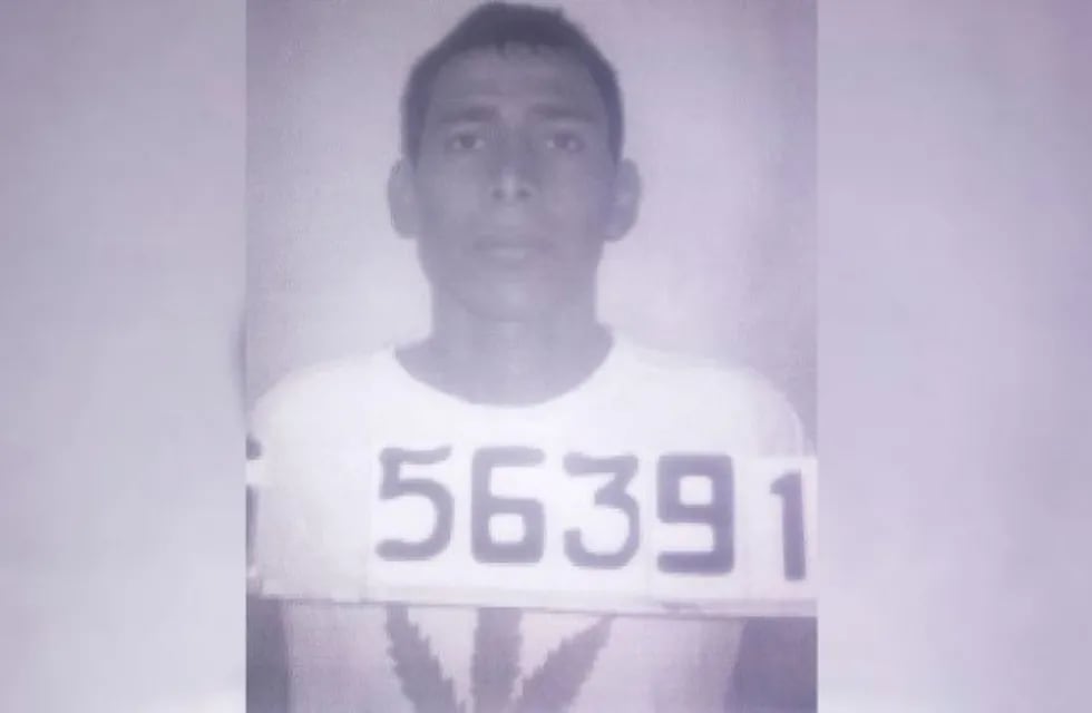 El preso que se fugó de la cárcel de Río Cuarto este miércoles. (Puntal.com)