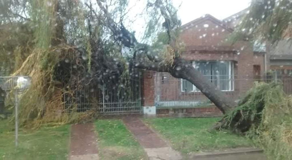 Temporal en Bahía Blanca