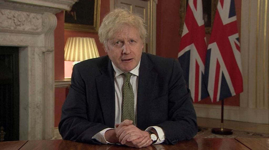 Boris Johnson anunció un nuevo confinamiento en el Reino Unido.