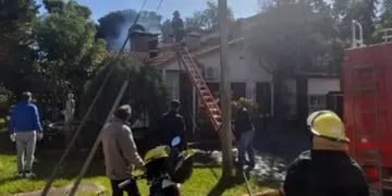 Principio de incendio en Aristóbulo del Valle dejó daños materiales