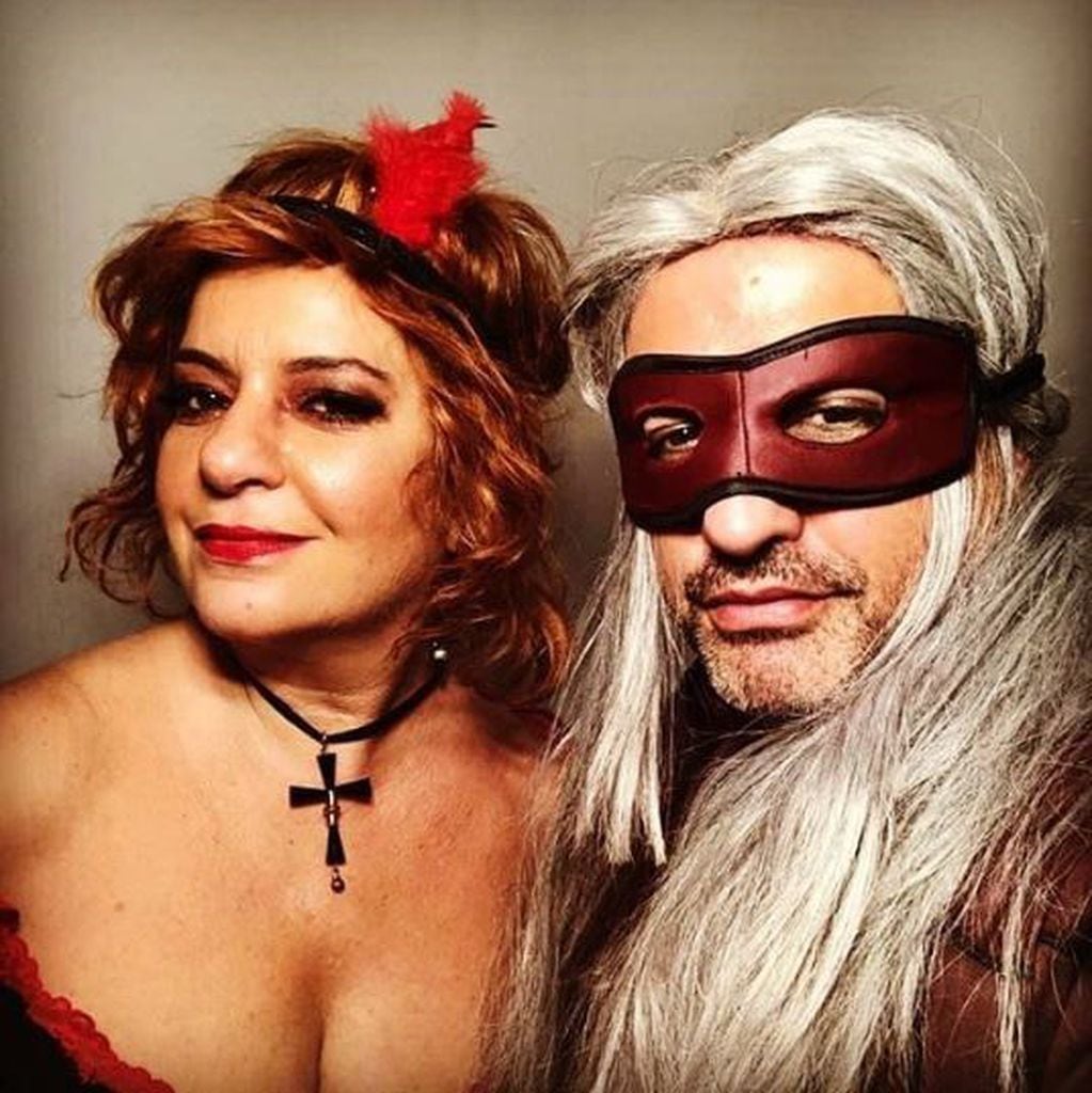 Ángel de Brito con Andrea Taboada (Instagram)
